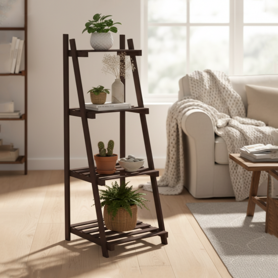 Wooden Organizer 4 Shelves